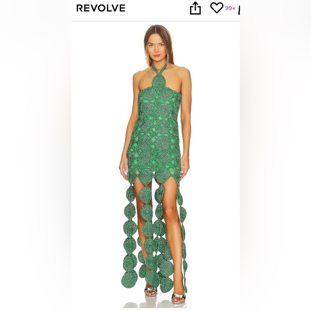 Simon Miller Beep Beep Dress - Gummy Green - Size XS
